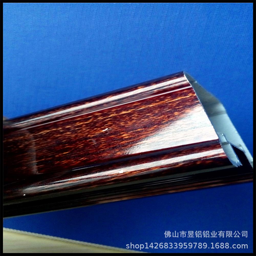 电泳木纹铝合金6063木纹铝合金工业电泳铝镁合金表面电泳铝型材