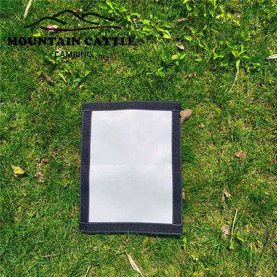 Mountainattle Snow Tent Accessories Outdoor Camping Camping Firewood Stove Chimney Fireproof Cloth Anti-scalding Cloth (Çadırlar) - gray-size-about-2532cm