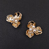 Golden hair accessory from pearl for bride, wholesale