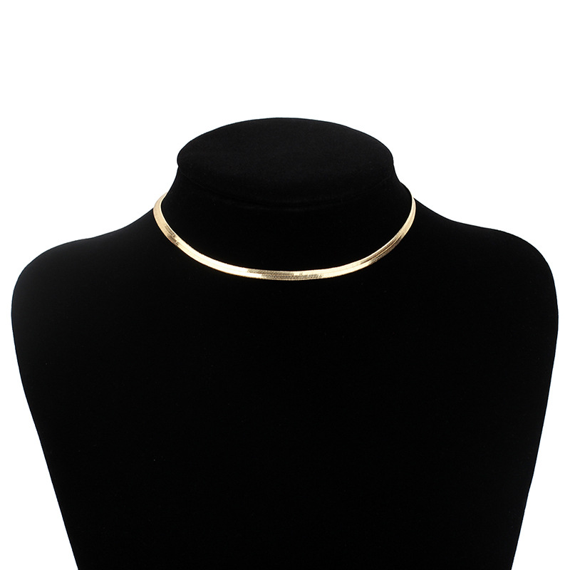 8g Weight Necklace Classification Wedding, Travel Occasion Women'S Gender Fashion, Simple Style Style Gold, Silver Color Retro Fashion Forest Clavicle Chain Wholesale Nihaojewelry 2