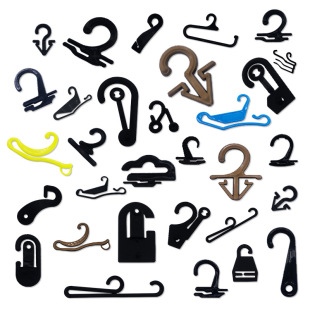 Multicolor Supermarket Snack Hook Personality Question-mark Word Plastic Socks Hook Underwear Buckle Hook Packaging Auxiliary Items Hook