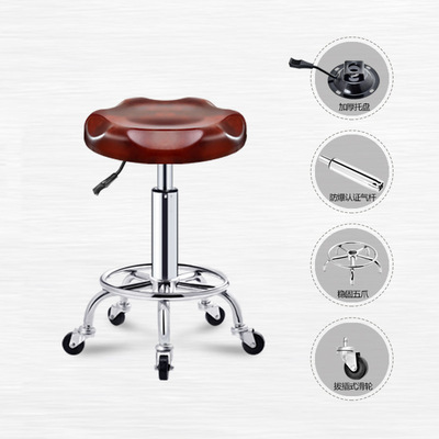 吧台椅升降吧椅旋转吧凳酒吧椅子家用转椅高脚凳靠背圆凳美容凳子