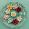 Accessory with accessories, resin flower-shaped