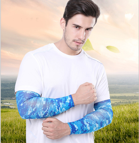 Korean sun protection sleeves factory, outdoor riding UV protection summer sleeves, corporate promotional gifts, ice silk motorcycles