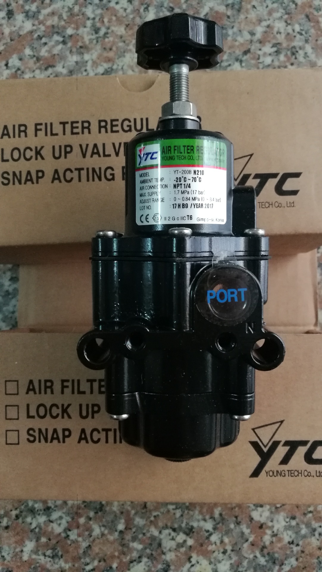 YT-200A永泰YTC空气过滤减压阀 YT-200BN210  YT200BP210  YT200B