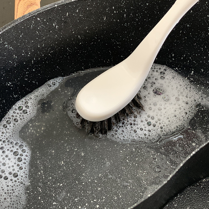 Kitchen pot brush dish brush home cleaning brush imitation horse…