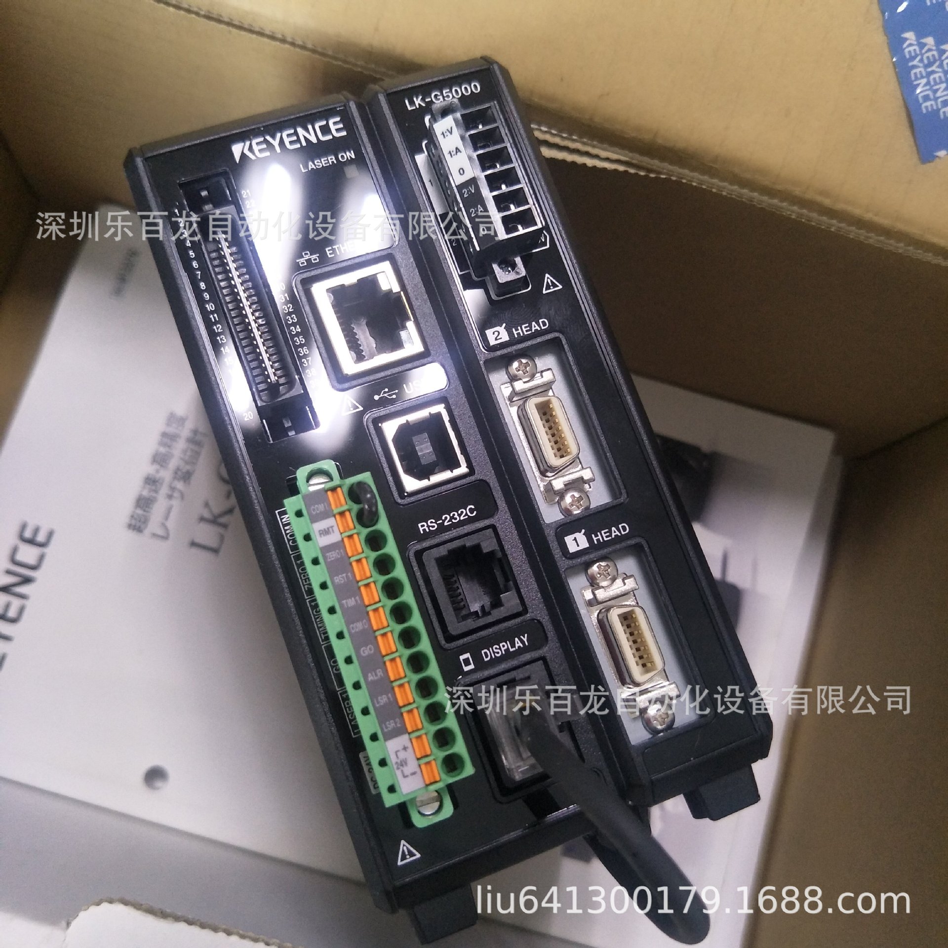 【保障 质保一年】KEYENCE基恩士 激光位移传感器LK-G5981