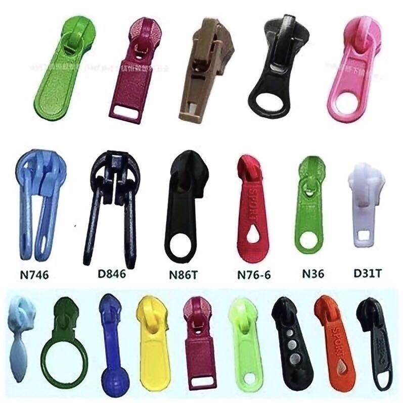 厂家批发塑料拉头自锁拉链头 塑钢拉头 无金属自锁拉链头|ms