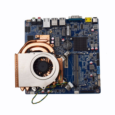 H310 mini ITX工控主板板载独显GT1030迷你工业一体机电脑主板DC