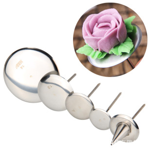 304 stainless steel decorating pin decorating rose decorating helper