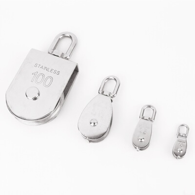 304 Stainless steel pulley pulley Dual Pulley Fixed pulley Marine pulley Traction sheave Lifting Pulley