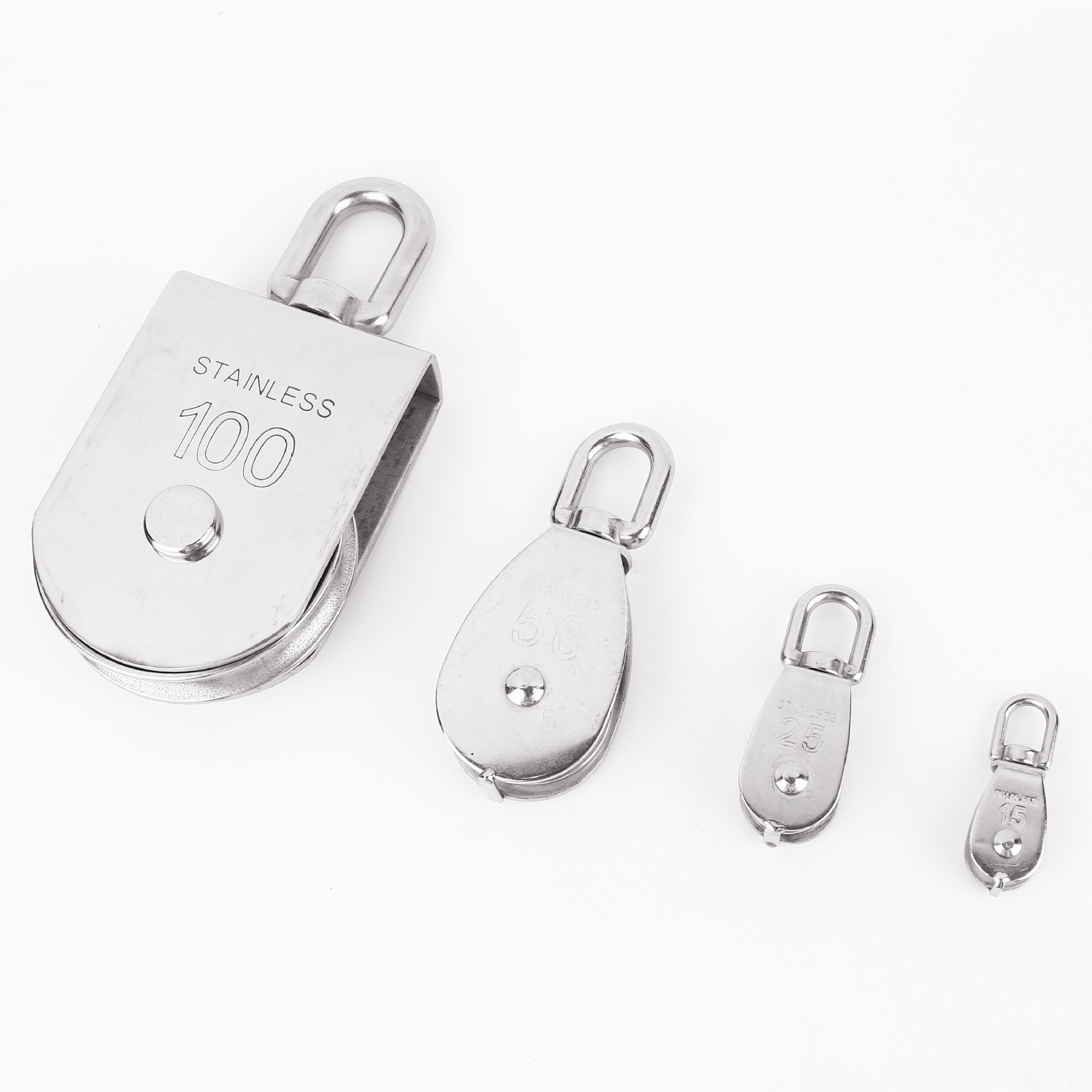 304 Stainless steel pulley pulley Dual Pulley Fixed pulley Marine pulley Traction sheave Lifting Pulley