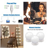 Makeup Lights Mirror Light dresser led Small bulbs Stick Free punch Dimming Red makeup Table lamp Fill Light Mirror lights