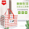 portable Take-out food Cooler bag aluminum foil Non-woven fabric Lunch bag Fresh keeping outdoors heat preservation Luggage and luggage Lunch Bag Lunch box customized