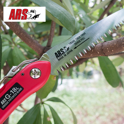 Imported Japan Alice ARS Turbine Push Folding Saw Alice G-18L Fruit tree Saws Handsaw Pruning saws