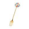 Q Creative Cartoon Small Sweed Sweed Glose Tablet Spoon Lollipop Matthalier Small Tone Mouse Spoon Fork