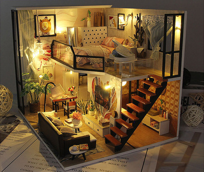 萬樂小屋   時光戀人   DIY小屋模型玩具