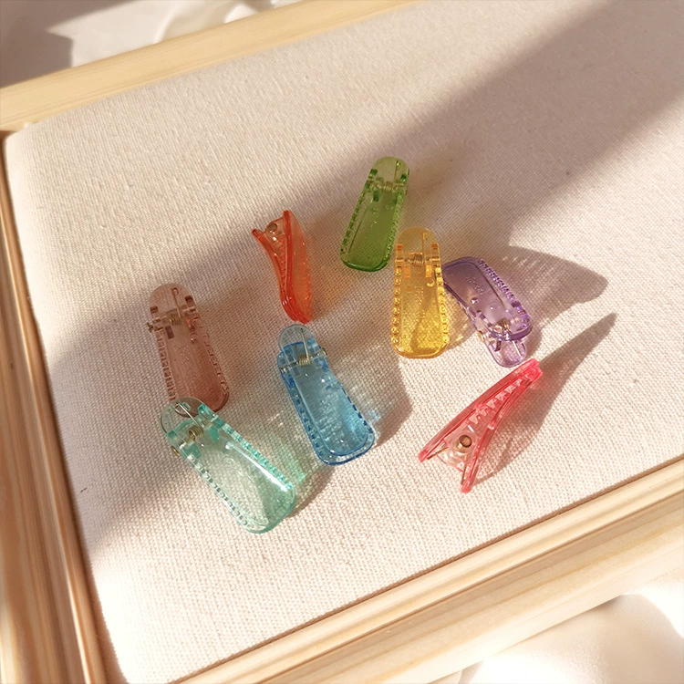 Brand cute transparent hairgrip for children and adults, internet celebrity
