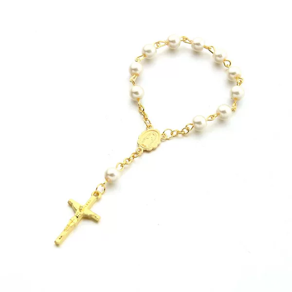 Etsy Hot-Selling Baby Glass Pearl Finger Chain Handmade Jewelry