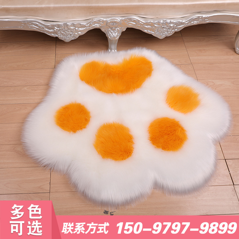 【地垫】可爱少女熊掌地毯宠物垫地毯入室门垫