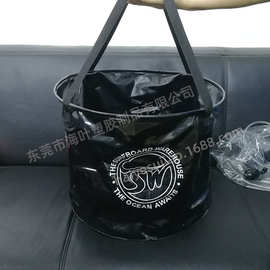 户外防水桶包PVC洗车桶钓鱼便携折叠水桶
