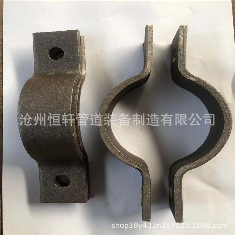 双孔管夹 生产双孔短管夹 D3双孔短管夹