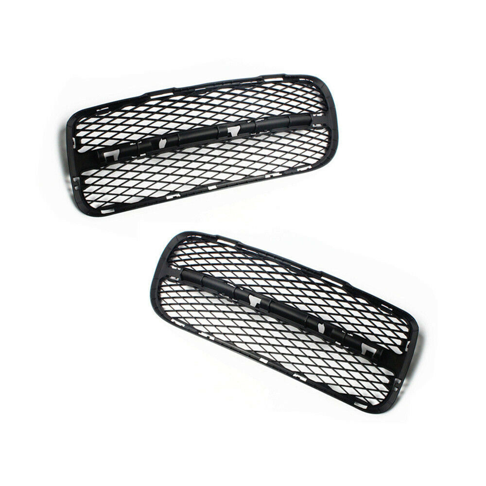 适用大众途锐03-06前保险杠杠网格栅雾灯框进气格栅通风网下网