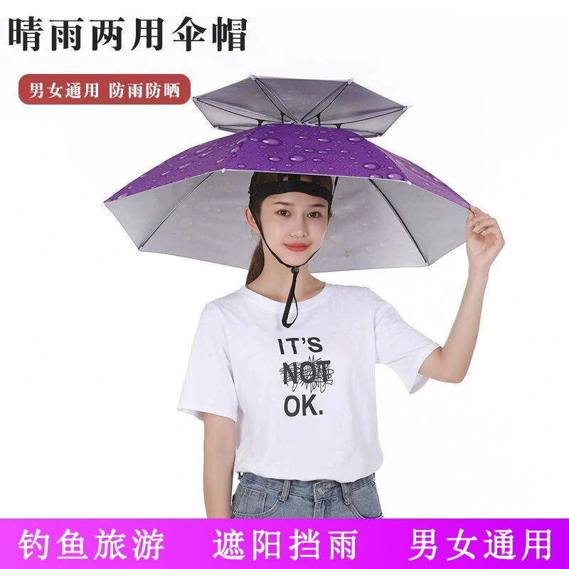 Double-layer breathable windproof umbrella, UV protection, sun protection, wholesale, 77cm
