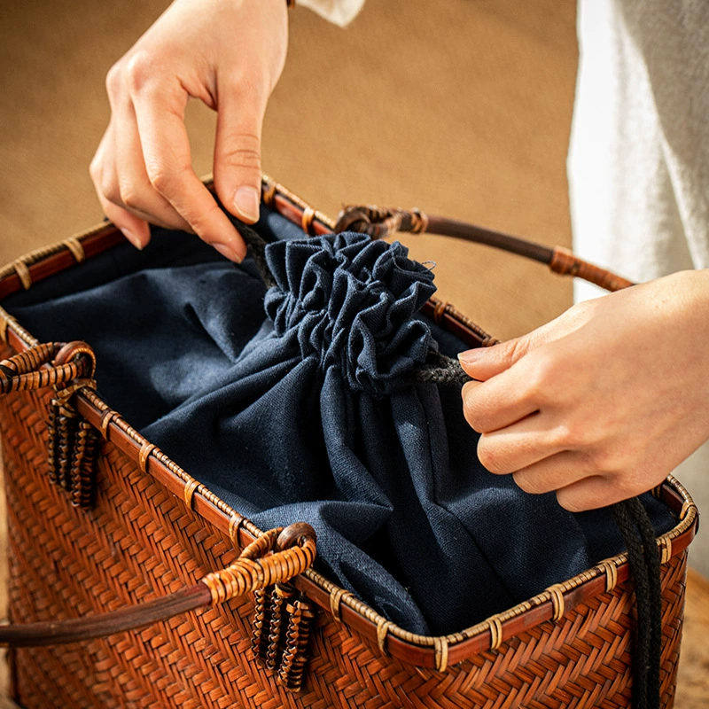 Ретро японский набор чая, organizer bag, handmade