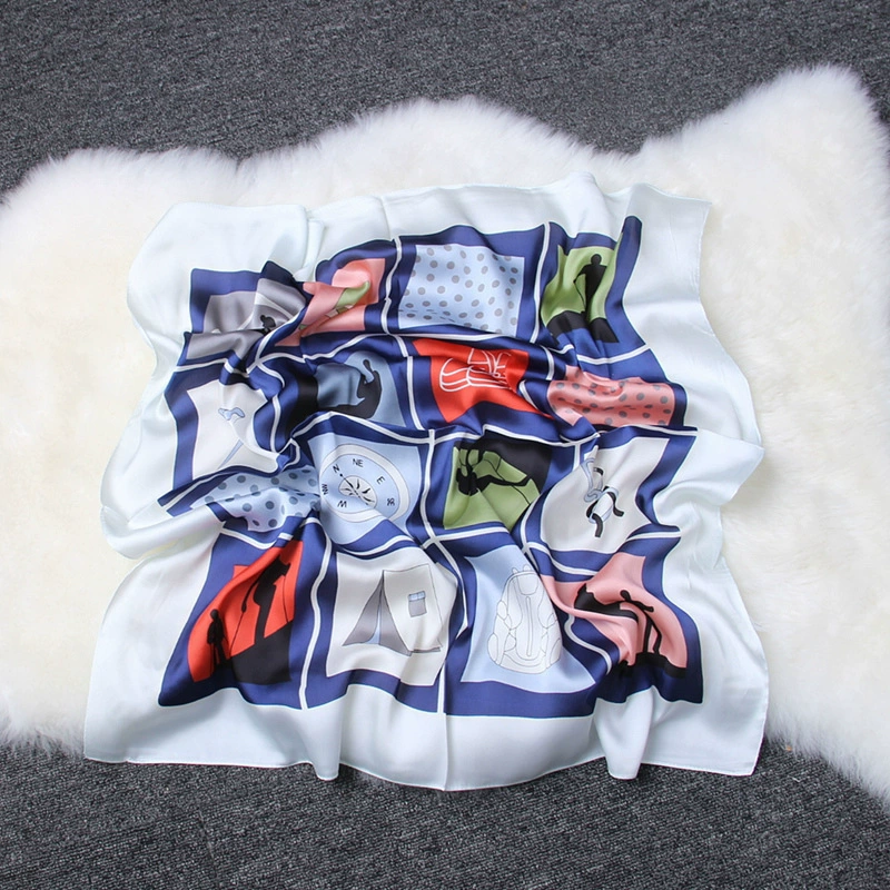 Handkerchief, silk universal neckerchief, wholesale