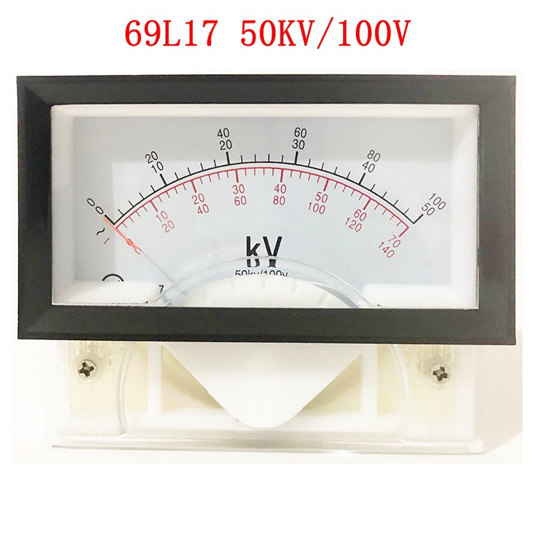 川达69L17-V型指针式交流电压表 50KV/100V