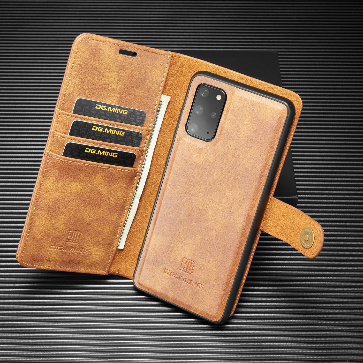 Magnetiskt läderfodral för samsung s21-serien och s23-modellerna_voghion.com