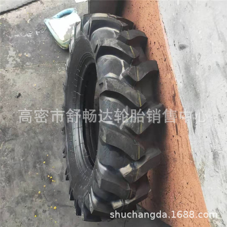 现货 供应农用机械轮胎6.00-14拖拉机人字花纹轮胎加宽加固型