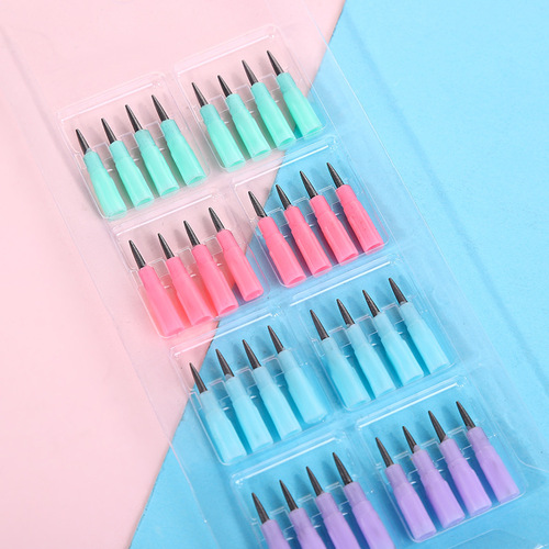 Elementary school students egg pen automatic pencil core black pencil core ballpoint pen replacement core wholesale 