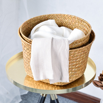 Nordic Retro Storage basket Home Furnishing decorate desktop Debris basket Storage box Storage Basket Flower basket Foreign trade wholesale