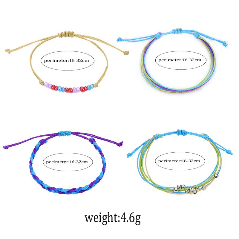 Vacation Waves Wax Line Bead Womenu0027S Bracelets 1 Set
