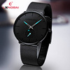 High-end trend swiss watch, ultra thin dial, waterproof quartz men's watch, wholesale