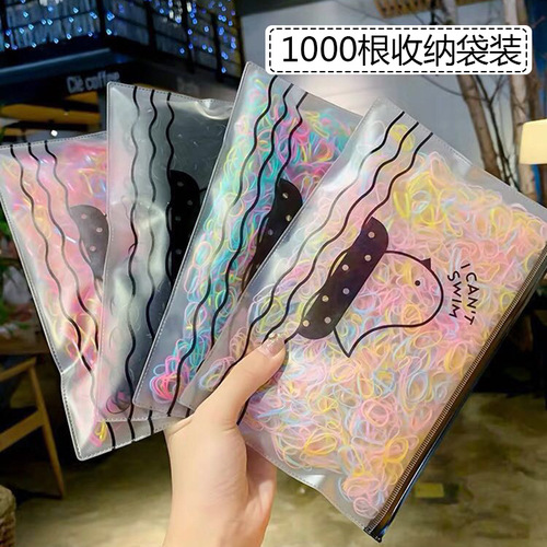 Korean version of Internet celebrity ins children's hair tie disposable rubber band girl baby hair rope headband hair ring hair accessories