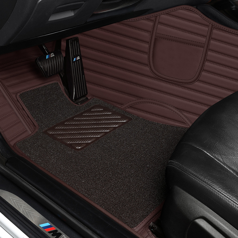 Apply to 21 Ford Focus Mondeo  Maverick Acute world Fu Rui Adams Taurus genuine leather automobile door mat