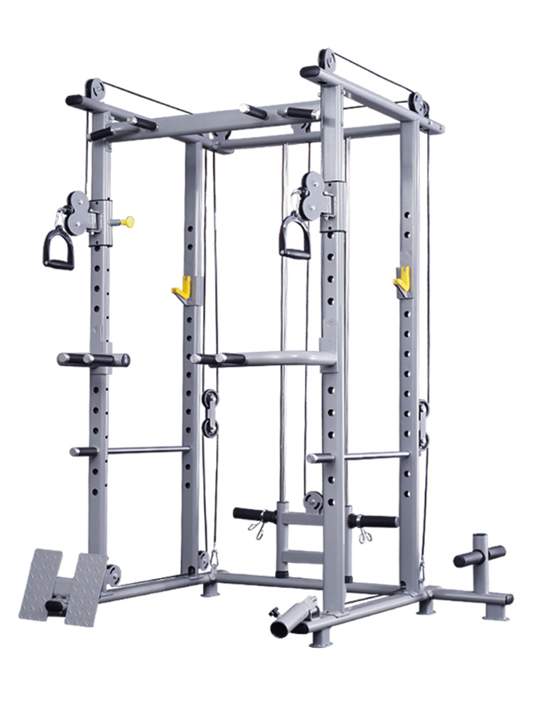 Pórtico comercial pequeño pájaro volador entrenador integral marco libre Squat rack casa equipo de fitness traje combinación
