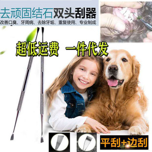 Pet Dental calculus tool cat and dog tooth scale cleaner tooth stone removal tooth scale cleaning tool pet supplies quick hair