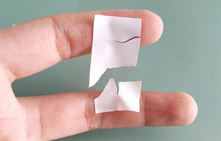 易碎纸不干胶标签定制