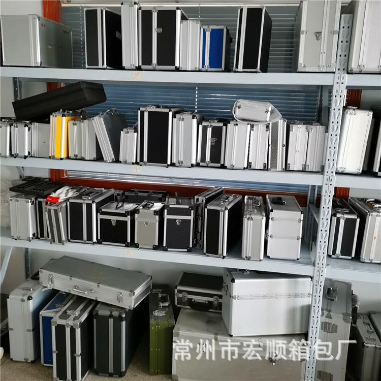 供应便携式铝合金手提拉杆箱 仪器产品设备展示防震器材收纳铝箱