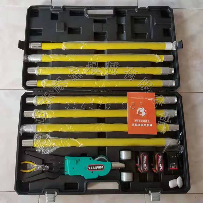 全自动智能免登高线缆绑扎机 手持式线缆快速附挂工具 电缆绑扎机