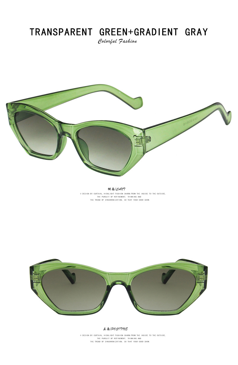 Irregular Fashion Retro Sunglasses display picture 1