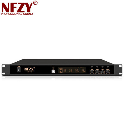 NFZY DSP6100 數字KTV前級效果器 防嘯叫 卡拉OK 混響處理器