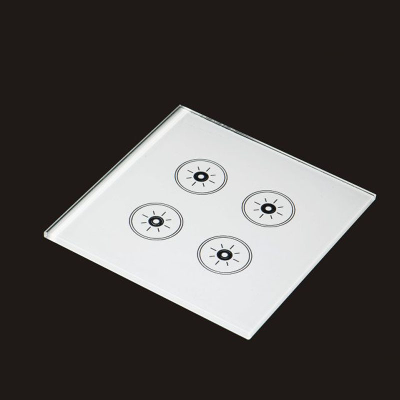 定制开关面板玻璃面板钢化玻璃面板开关面板玻璃钢化玻璃