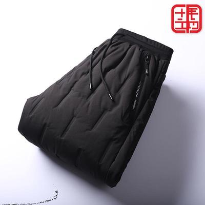 冬季棉裤男加绒加厚保外穿裤压胶轻薄东裤子