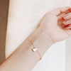 Brand small design bracelet, internet celebrity, three colors, Korean style, simple and elegant design