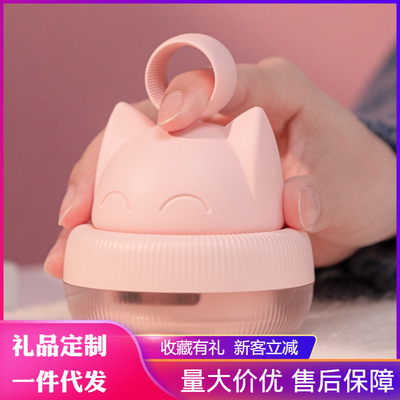 跨境猫咪粘毛器卡通创意便携衣服毛球修剪器刷毛器除毛刷除毛器